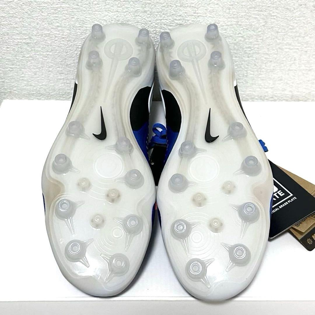 ナイキ 27.5 ティエンポ レジェンド エリート スパイク サッカー 靴 青