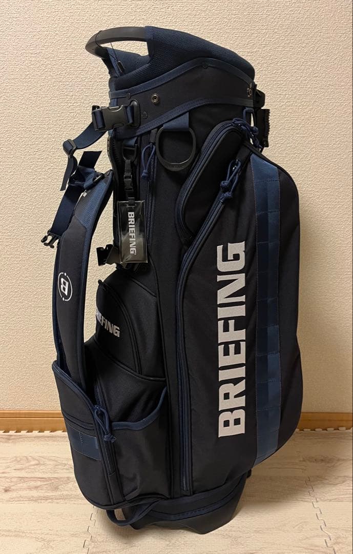 【新品】BRIEFING キャディバッグ CR-4 #04 ネイビー￼