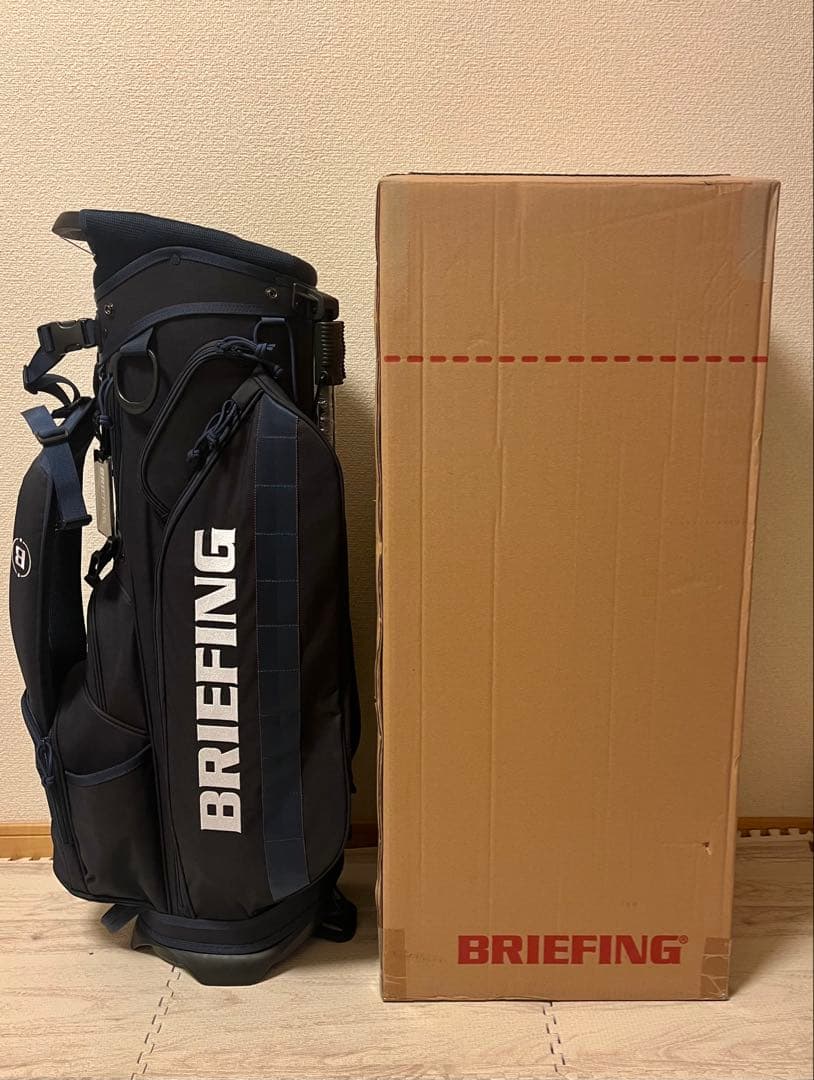 【新品】BRIEFING キャディバッグ CR-4 #04 ネイビー￼