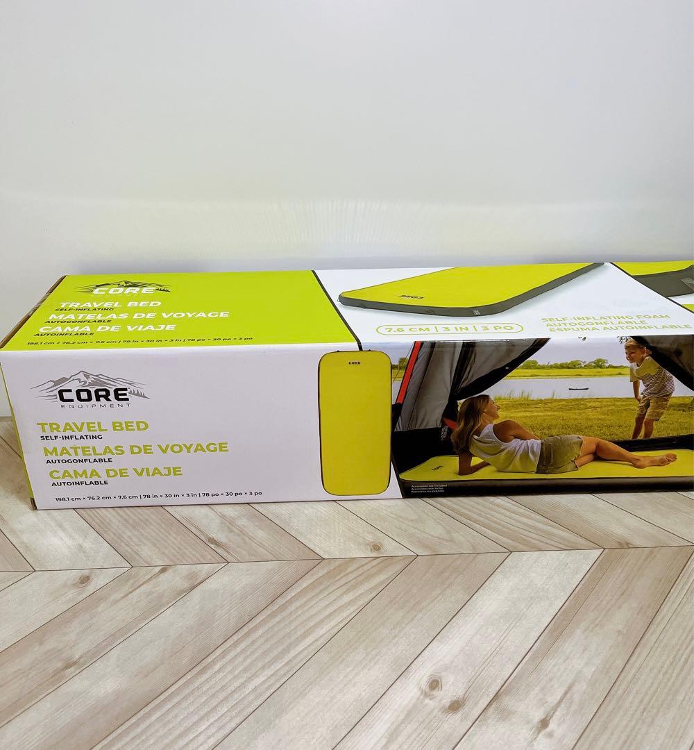 コストコ　Core コア 自己膨張キャンプベッド