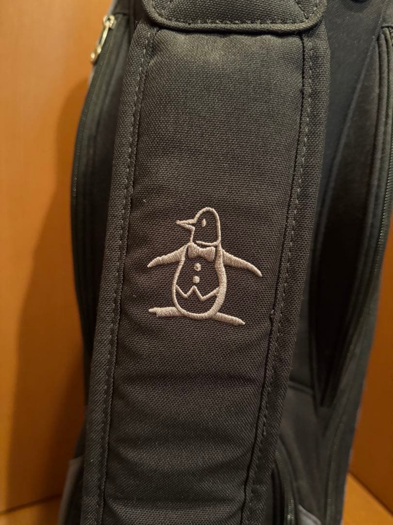 【限定品】Munsing Wear キャディバッグ ブラック/グレー
