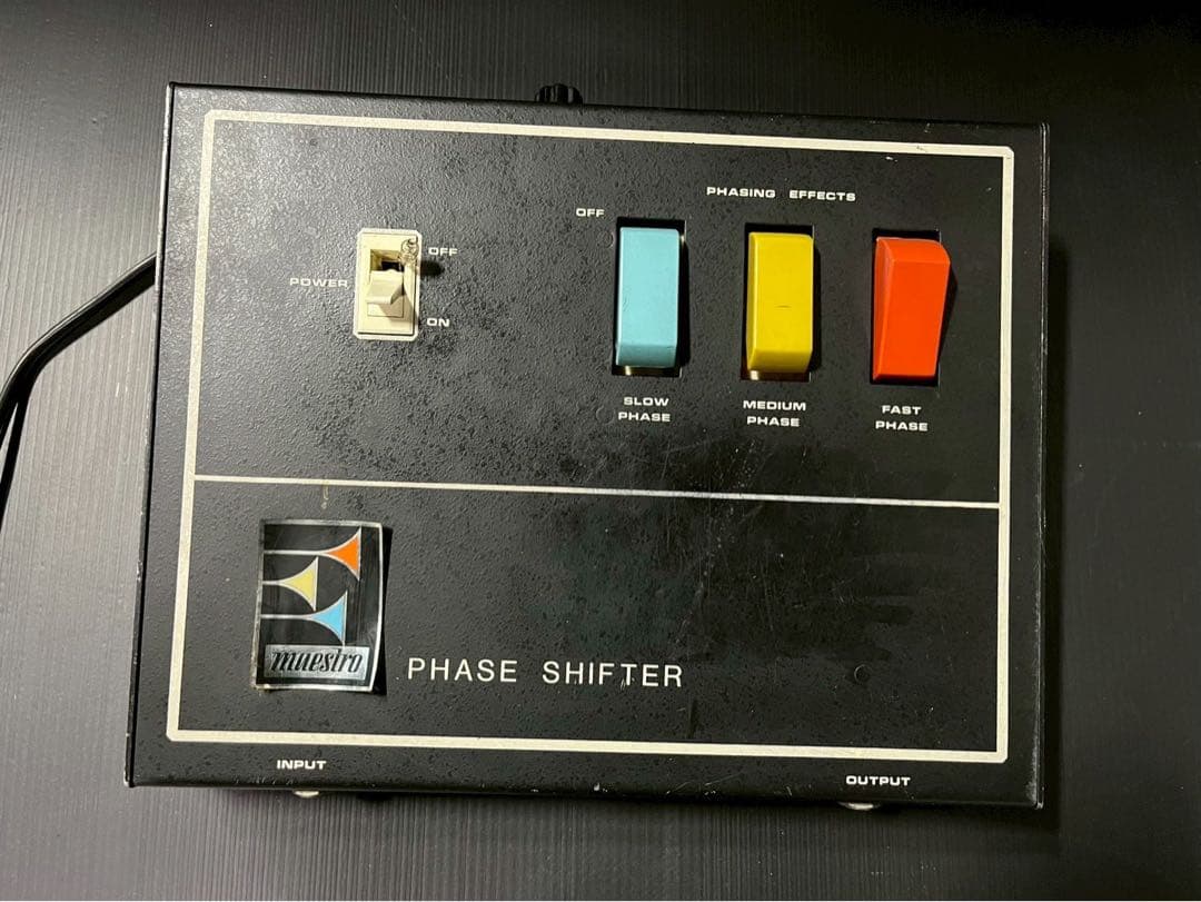 【ジャンク品】Phase Shifter エフェクター PS-1A ヴィンテージ