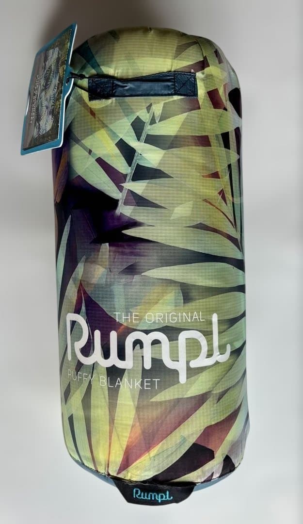 【新品】 RUMPL ランプル　高品質 アウトドア ブランケット　ボタニカル