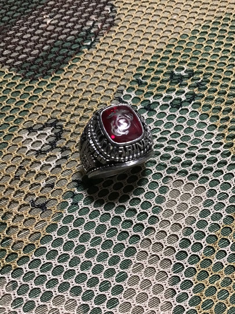 米軍放出品　 USMC MARINES カレッジリング　中古品3