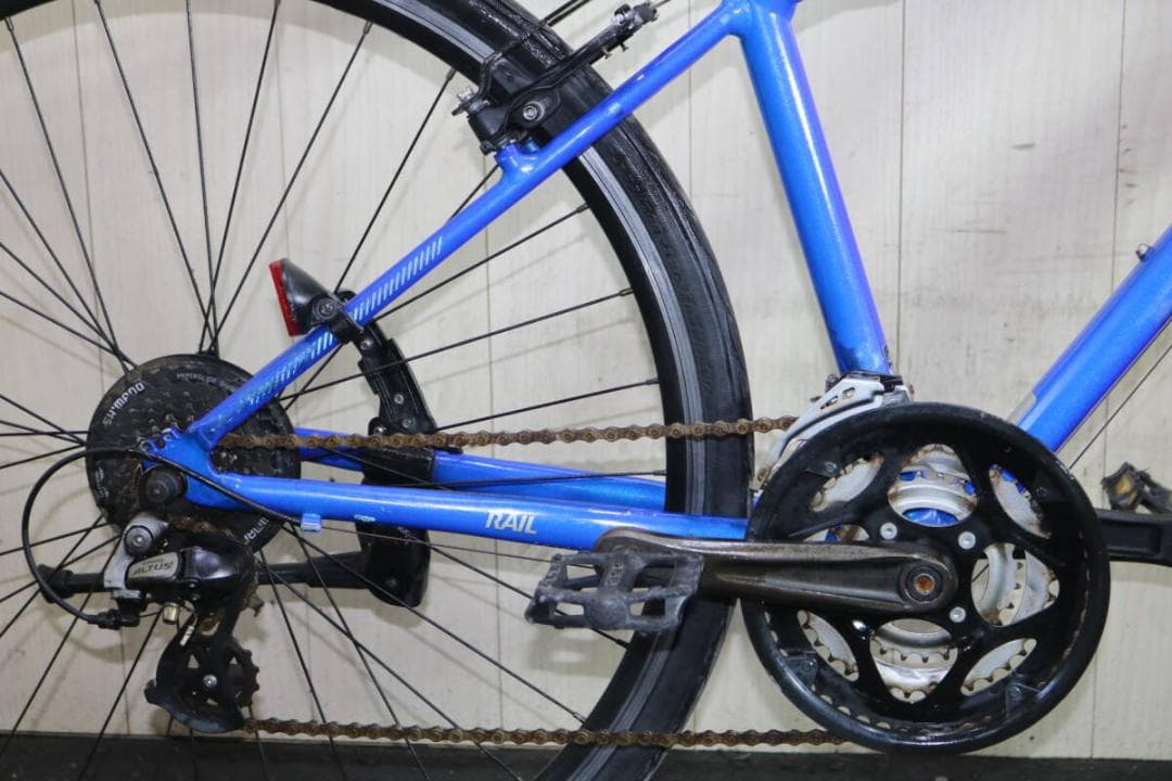 コーダーブルーム rail 700C アルミ 27速 400mm クロス