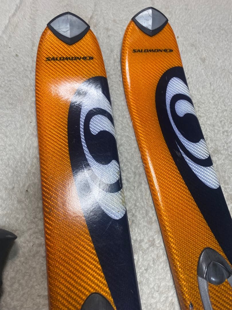 SALOMON VERSE9 170cm スキー板＋サロモンストック125cm