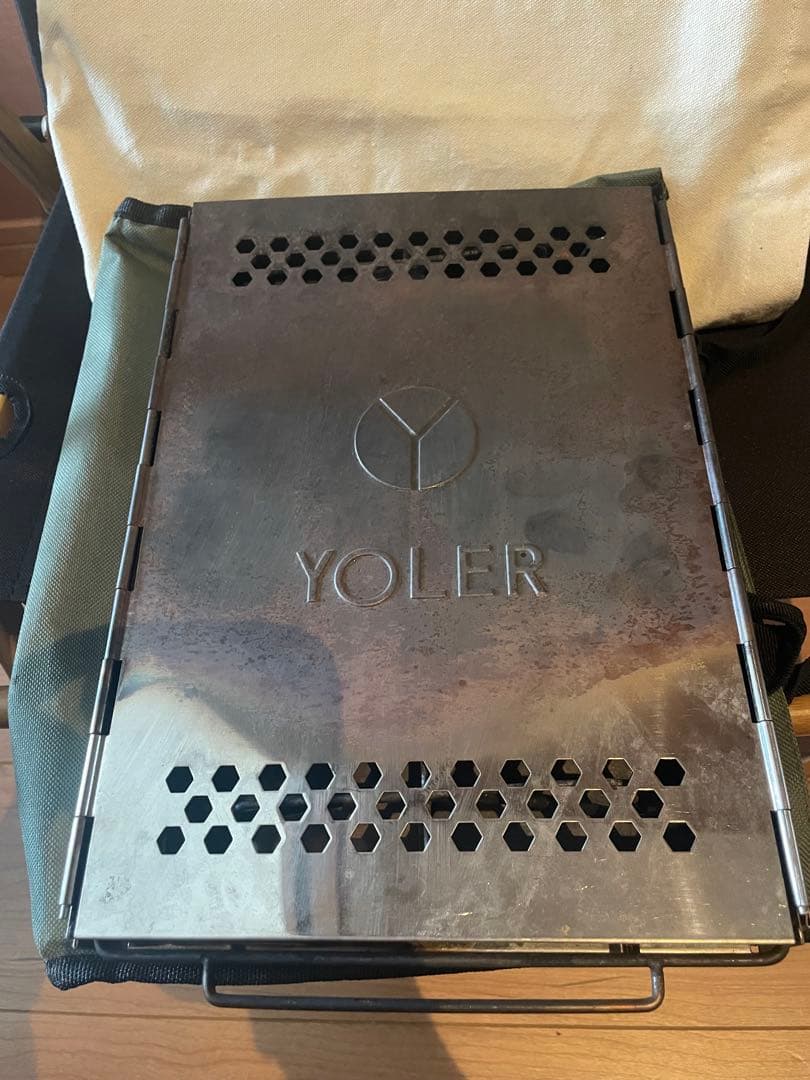 yoler チェア　テーブル　焚き火台　ソロキャンプ3点セット