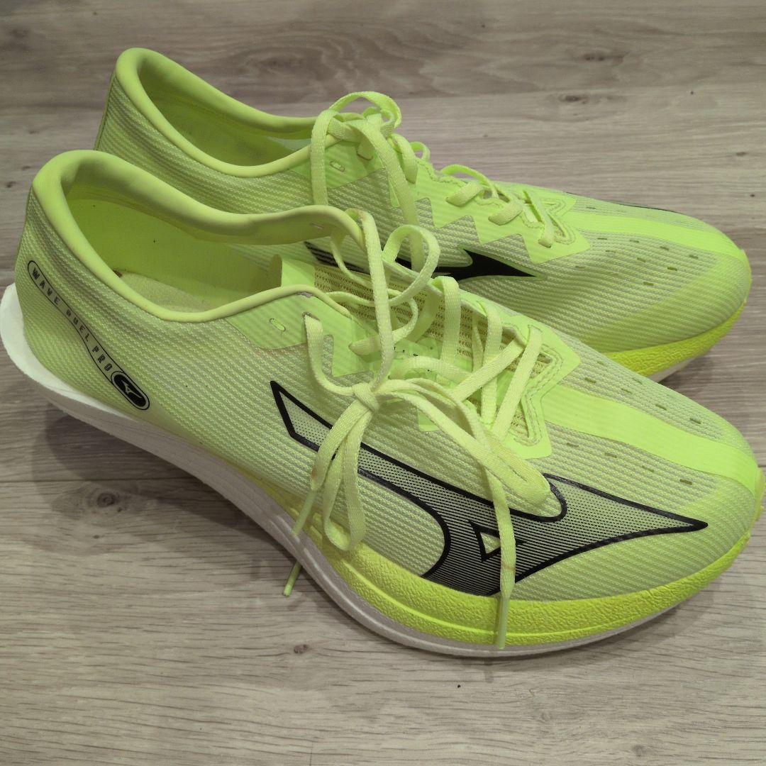 Mizuno WAVE DUEL PRO 蛍光イエロー 27.5
