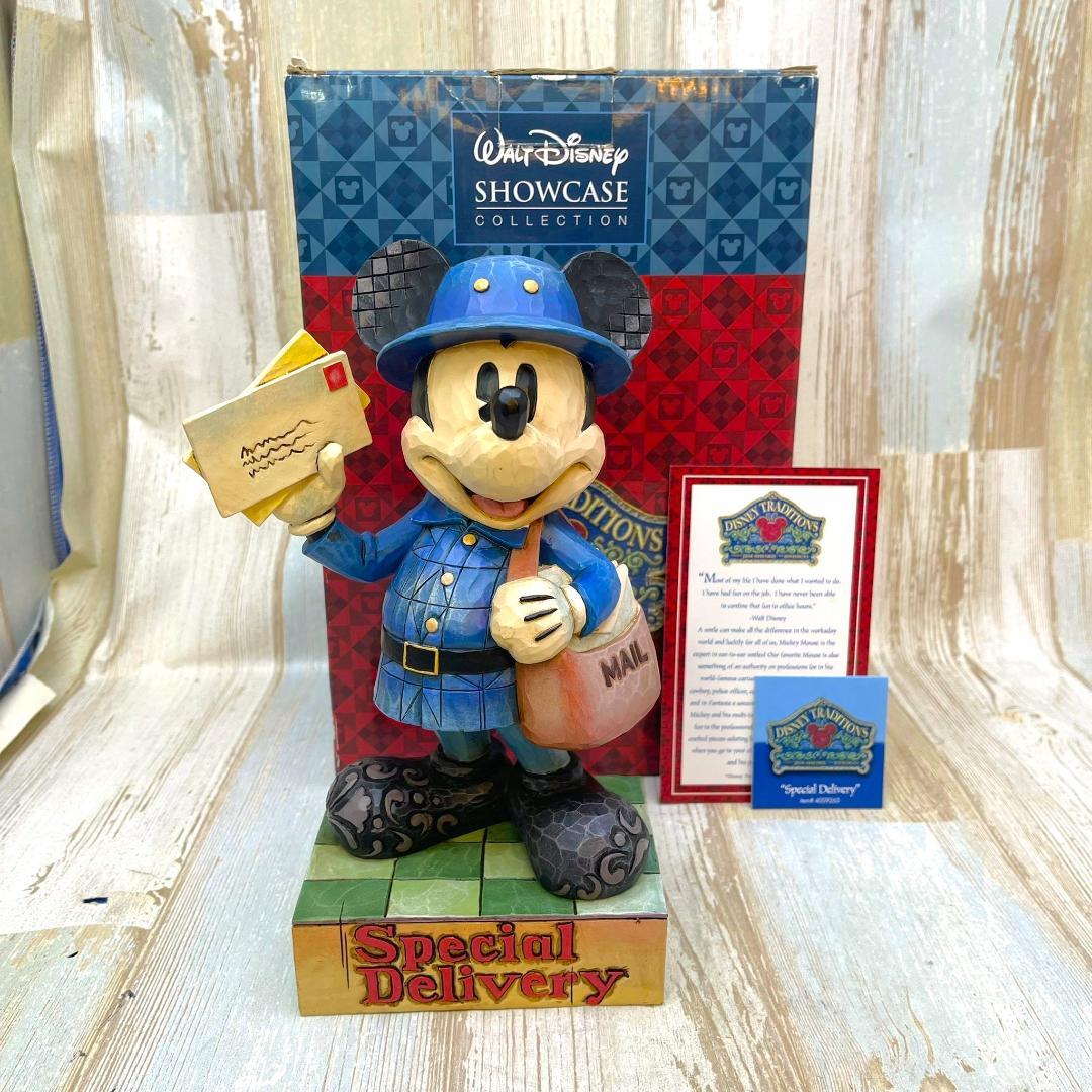 ミッキーマウス Mickey Mouse 郵便屋さん フィギュア エネスコ