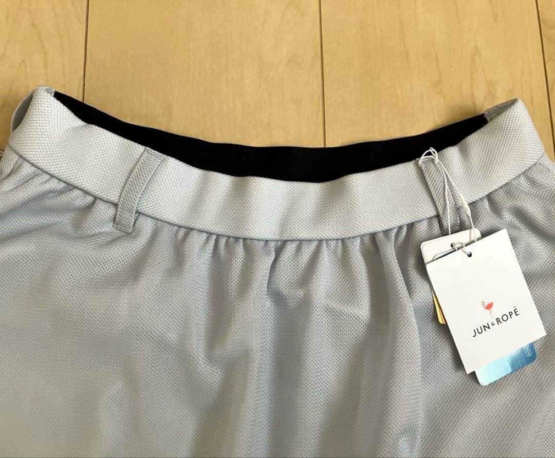 JUN&ROPE メッシュ フレアスカート 新品タグ付き　吸水速乾　UV