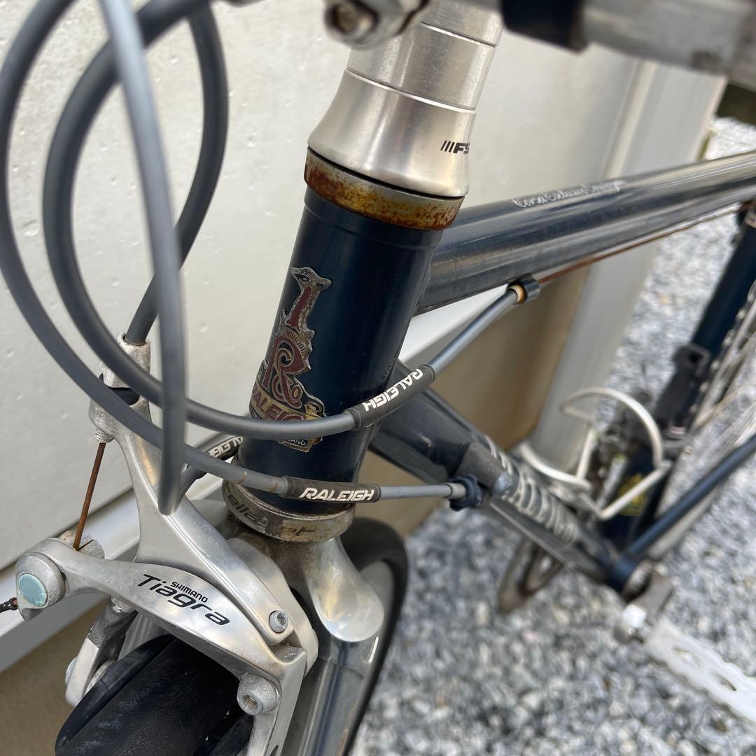 Raleigh ロードバイク ネイビー　要整備車両