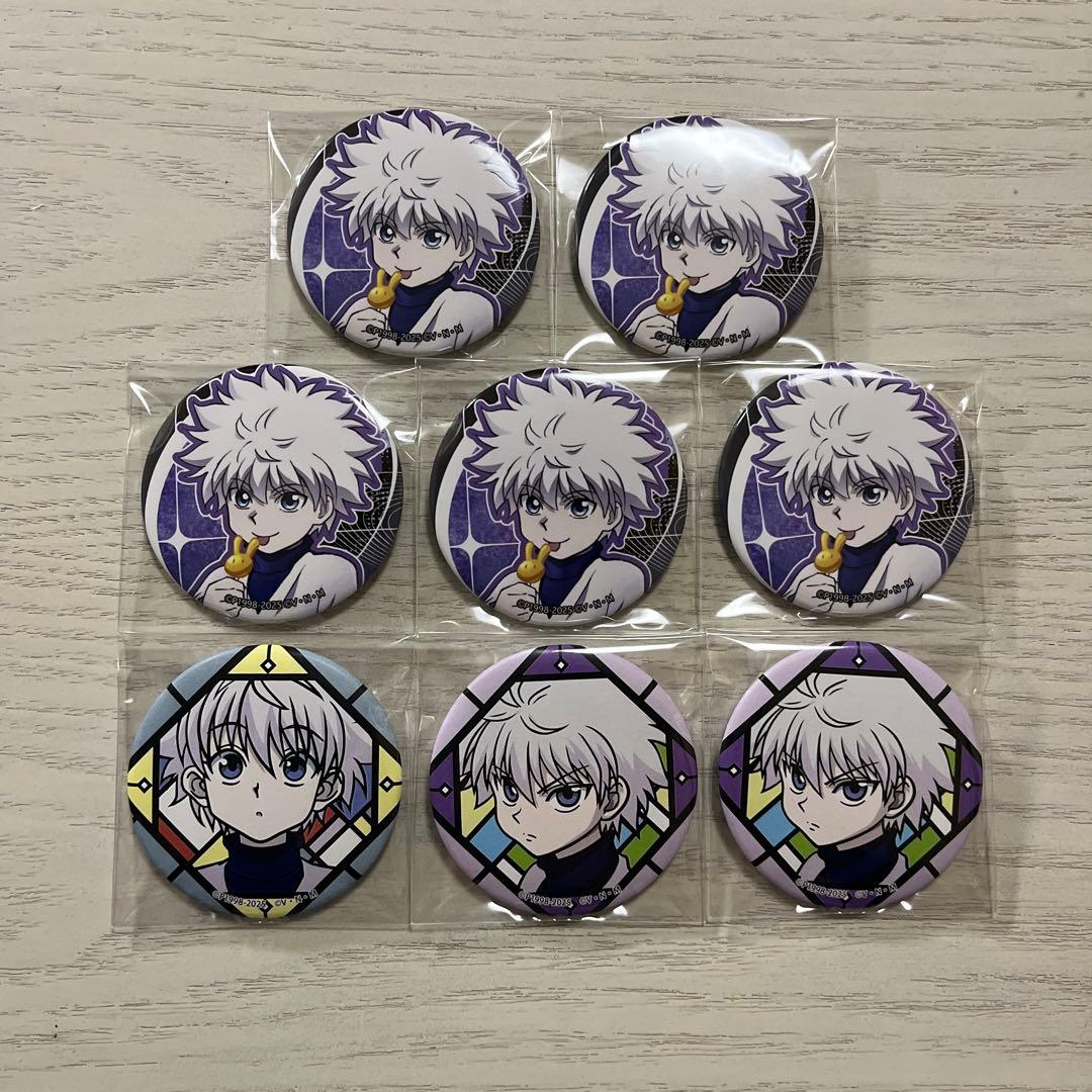 HUNTER×HUNTER キルア　缶バッジ　背中合わせ