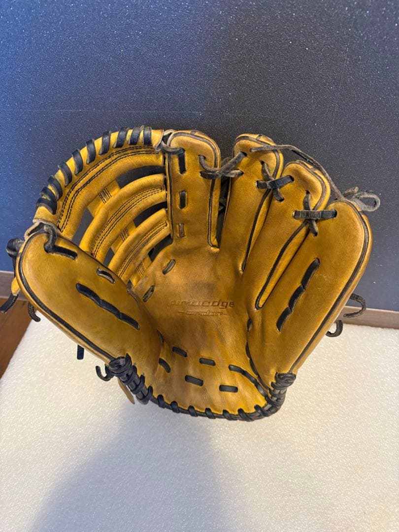 甲子園常連校御用達 SSK プロエッジ オーダー 硬式外野手 刺繍無 小指二本