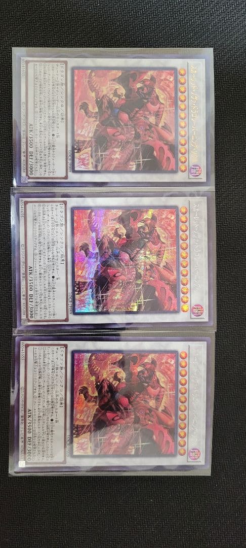 スカーレッドノヴァドラゴン　バーニングソウル　オバフレ　プリシク　写真その他３枚
