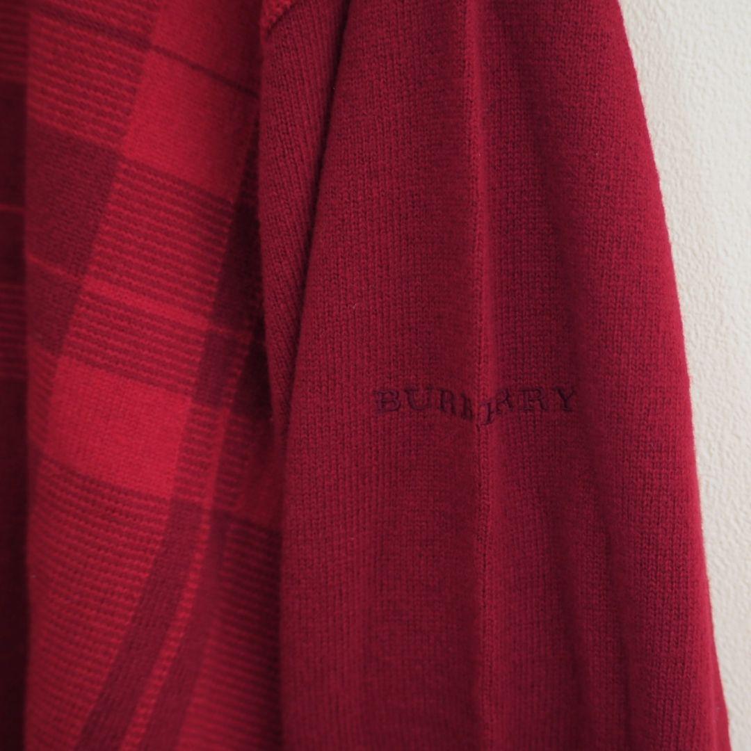 BURBERRY GOLF　チェックセーター　三陽商会