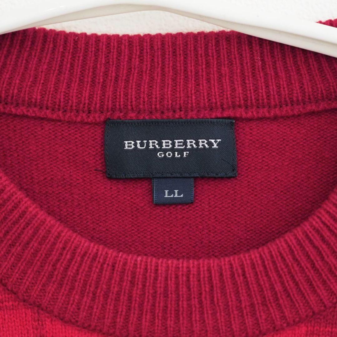 BURBERRY GOLF　チェックセーター　三陽商会