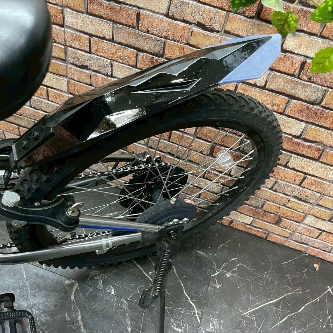 【83】子供用自転車 子供車 STRINGS ガンメタ 20インチ 変速付き