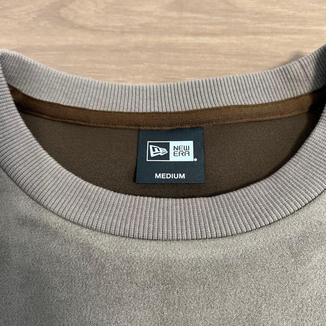 NEW ERA スウェット ポリスウェード カーキ