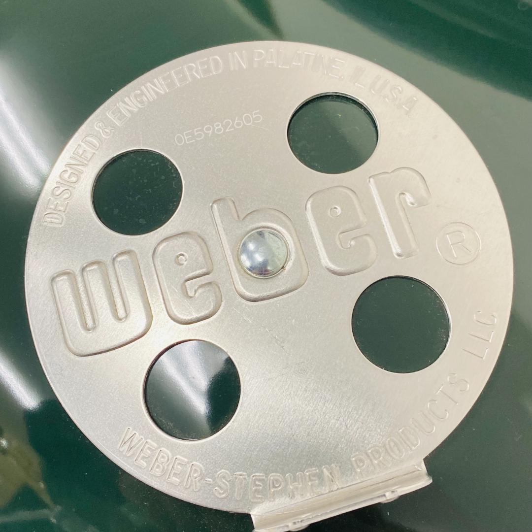 *未使用*　Weber　オリジナルケトル　プレミアム　57cm　オリーブグリーン