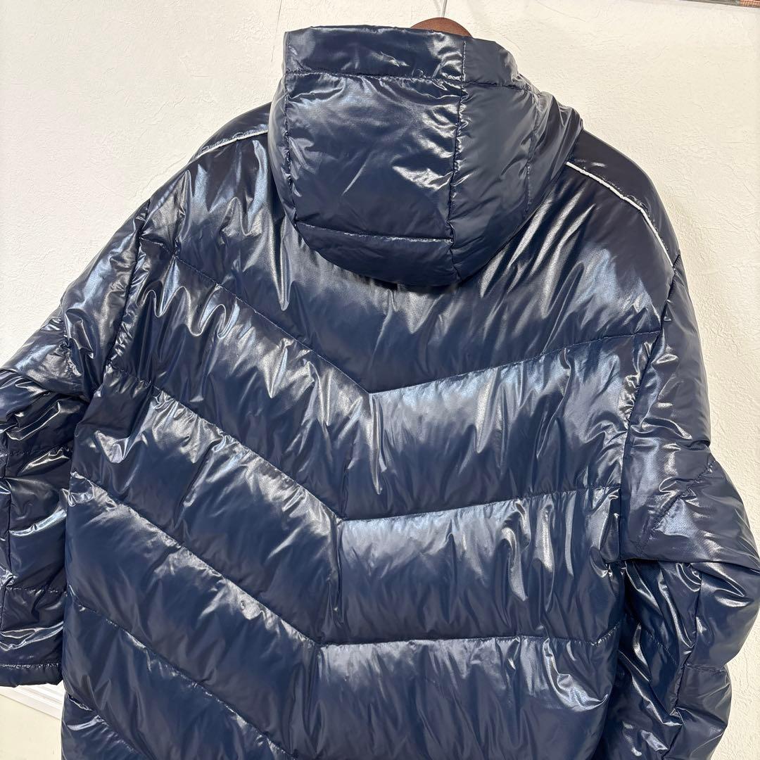 美品　大きいサイズ　hummel 防水　ダウンコート　ベンチコート　アスレタ