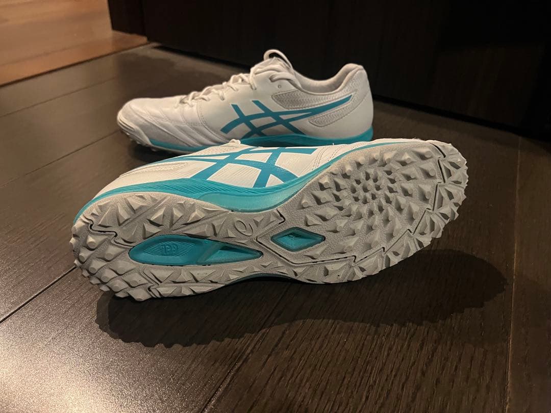ASICS GEL-TACTIC ホワイト/ブルー27.5cm