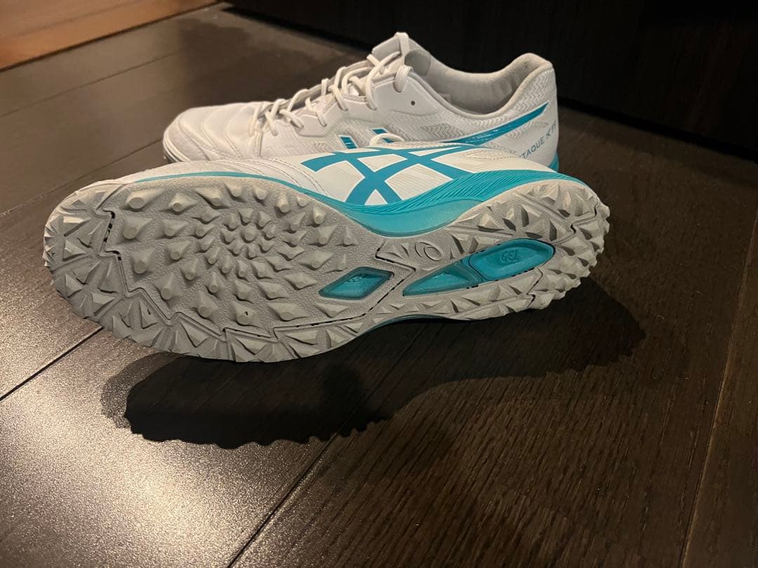 ASICS GEL-TACTIC ホワイト/ブルー27.5cm
