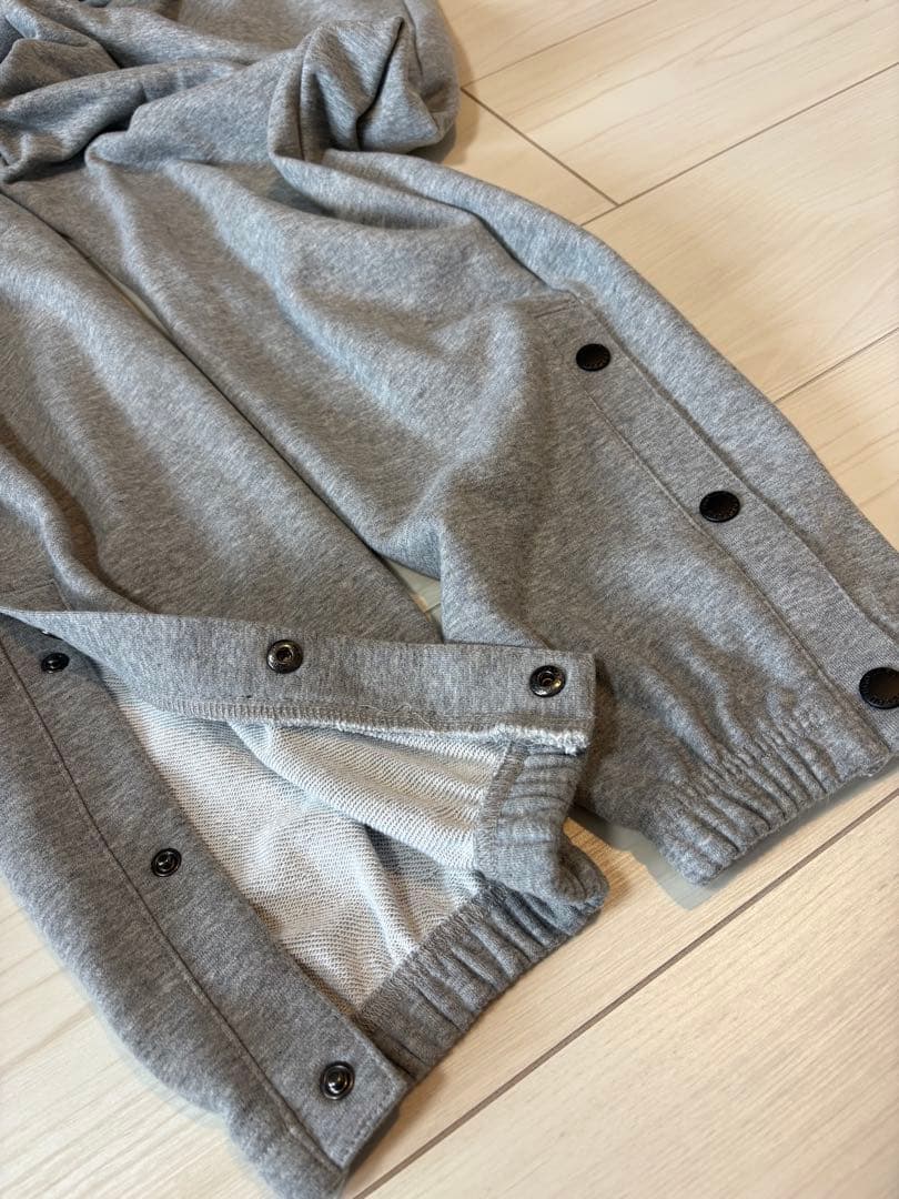 グレー フルジップスウェット＆パンツセット M