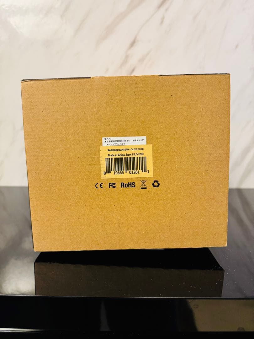 BAREBONES ベアボーンズ　レイルロードランタン LED オリーブドラブ
