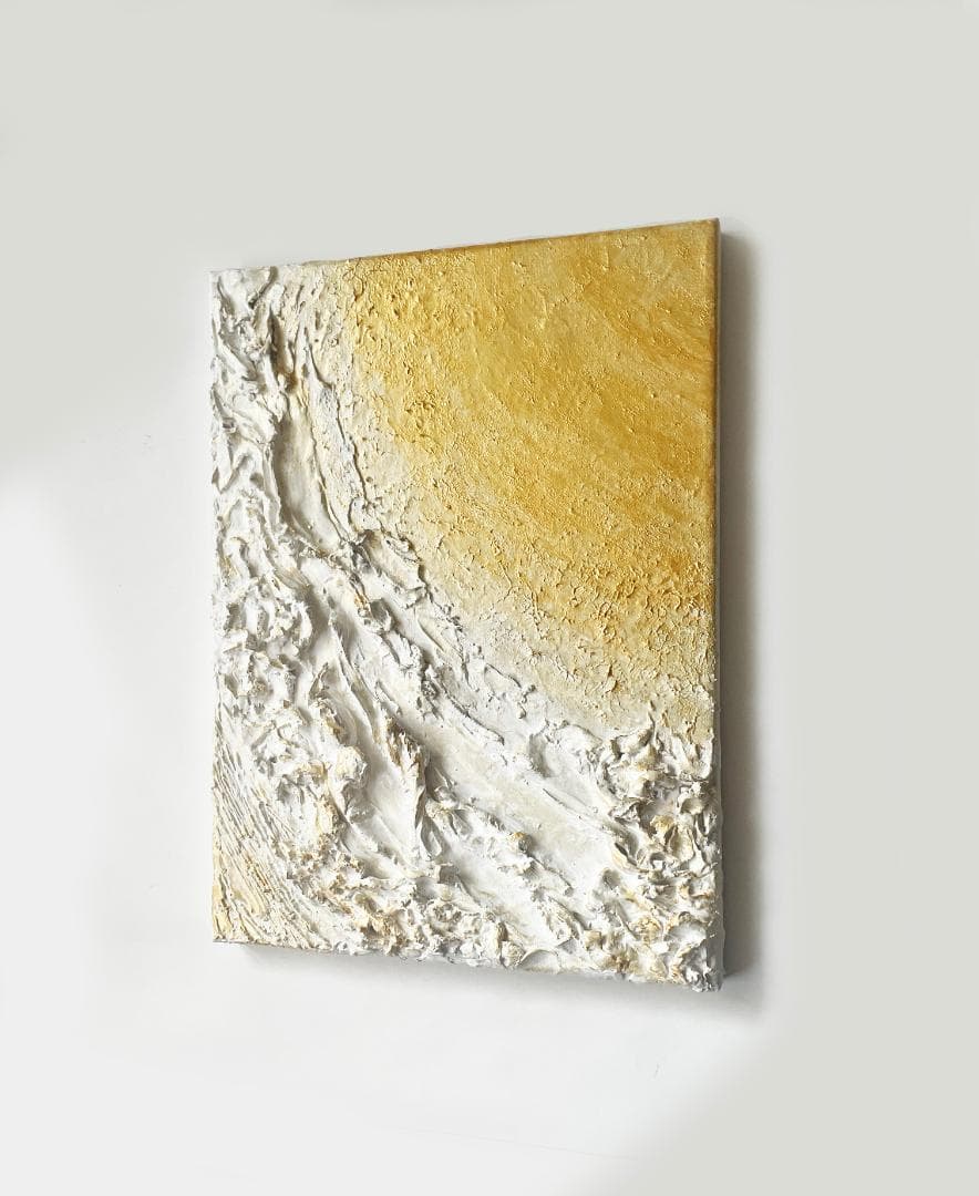 現代アート｜F4｜絵画　テクスチャーアート　抽象画　モダン　インテリア