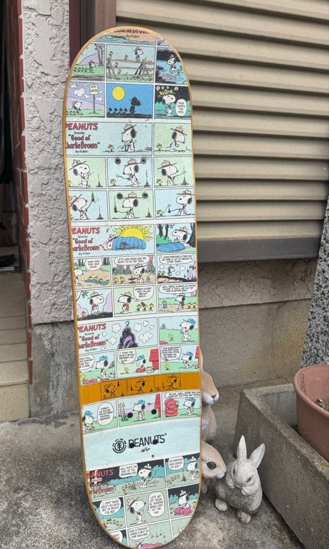 エレメント　ピーナッツ　スヌーピー　スケートボード