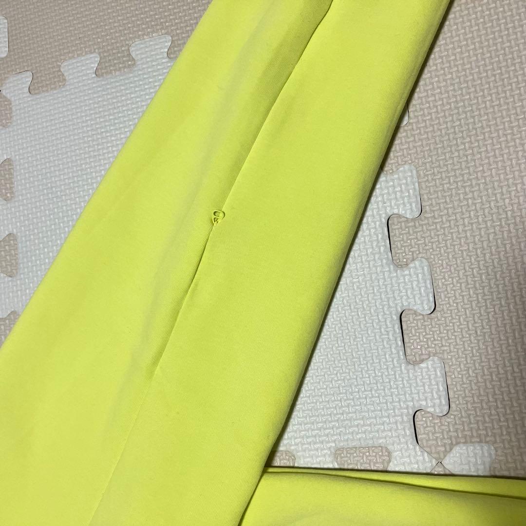 LACOSTE クラシックフィット セーター　M イエロー　ゴルフ　蛍光