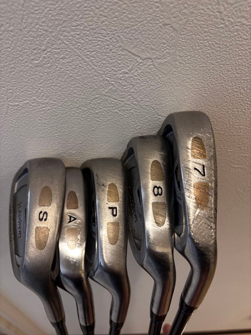 アイアンセット 5本 st.andrews (7,8,PW,AW,SW)