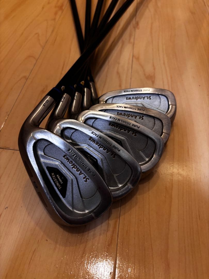 アイアンセット 5本 st.andrews (7,8,PW,AW,SW)