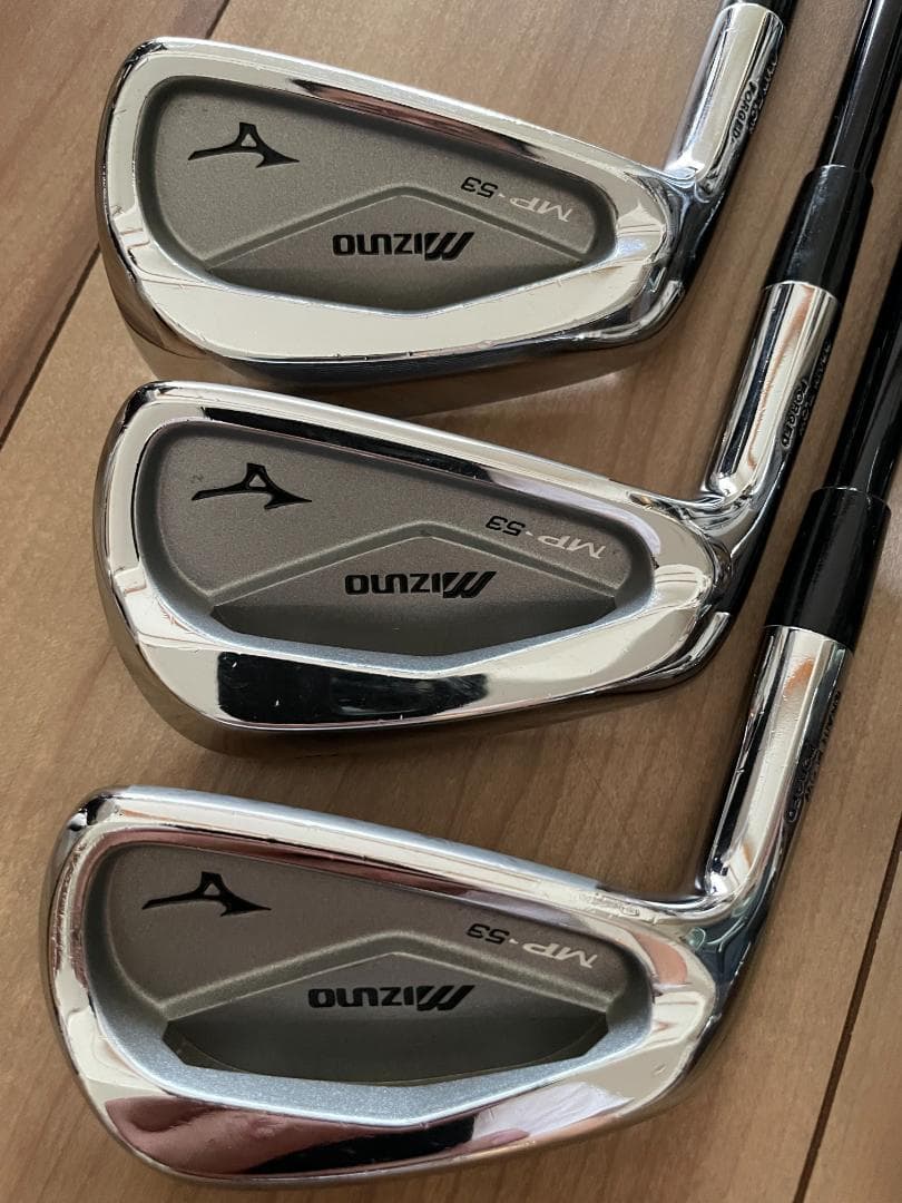 期間限定 Mizuno レフティ アイアンセット MP-53 5-9,P フレR
