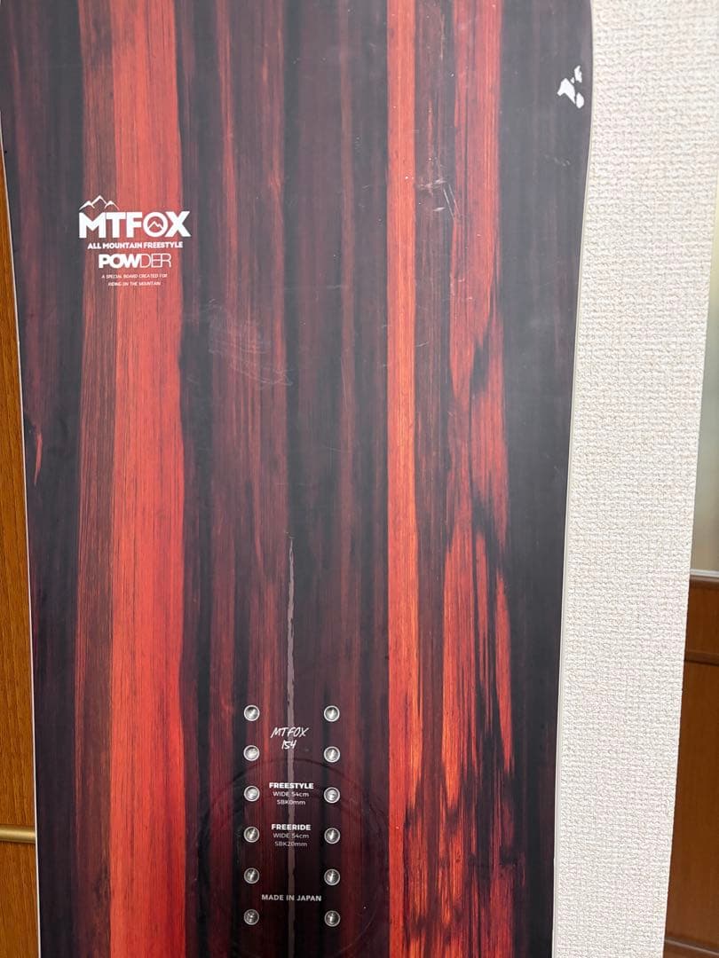 NOVEMBER MOUNTAINFOX 154cm 2023-24モデル