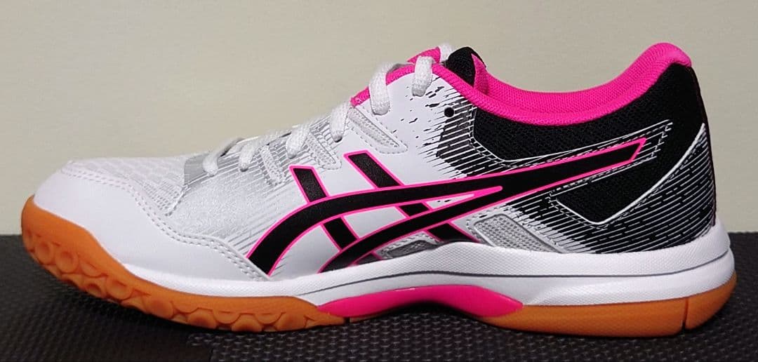 ASICS GEL-ROCKET 9 ホワイト/ピンク 23.5cm