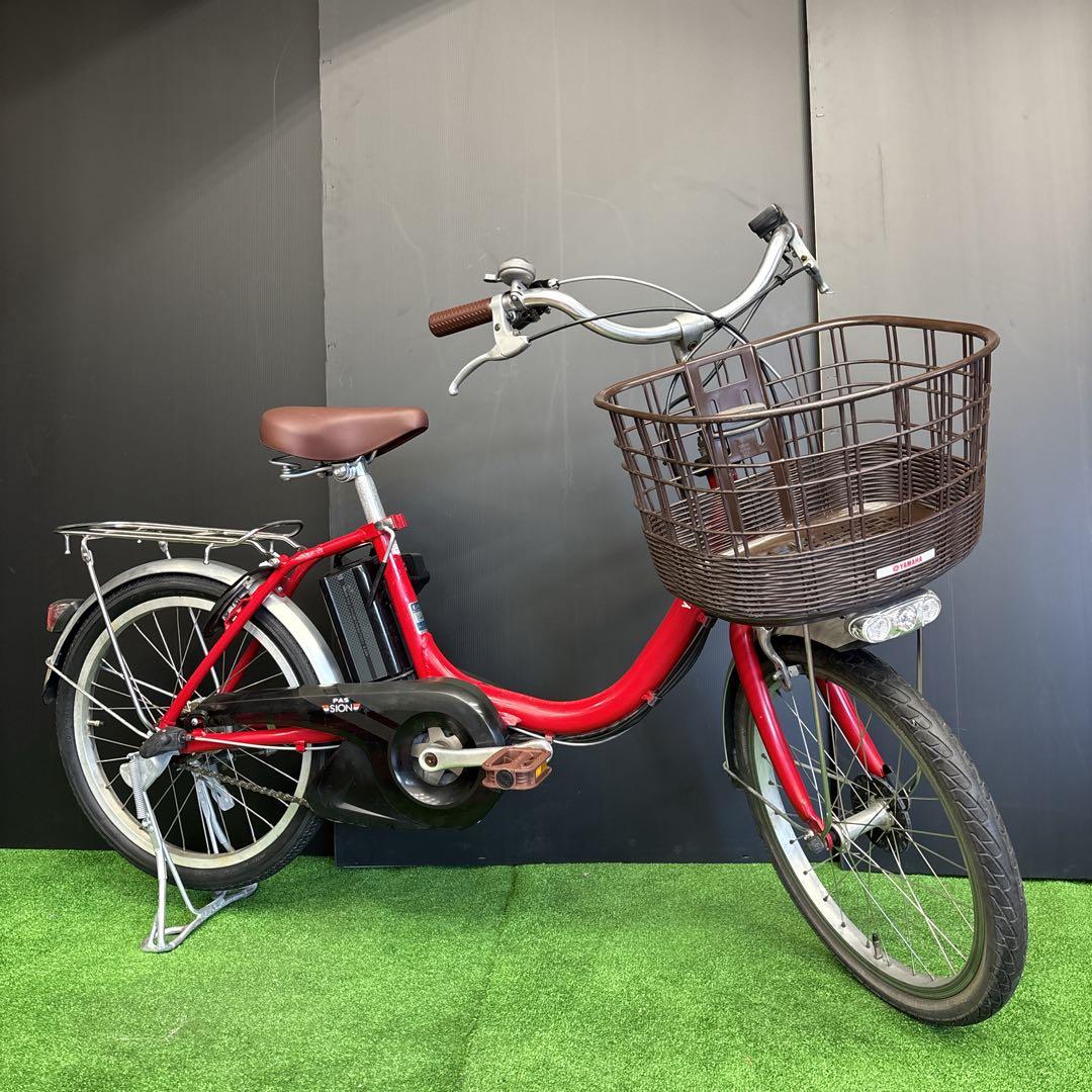 電動自転車 YAMAHA PAS SION レッド　85