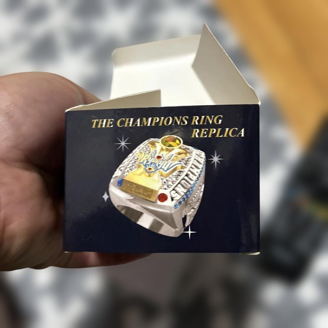 琉球ゴールデンキングス チャンピオンズリングレプリカ