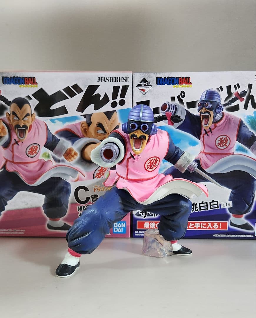 ドラゴンボール EX 一番くじ 桃白白 (タオパイパイ) フィギュア 2体セット