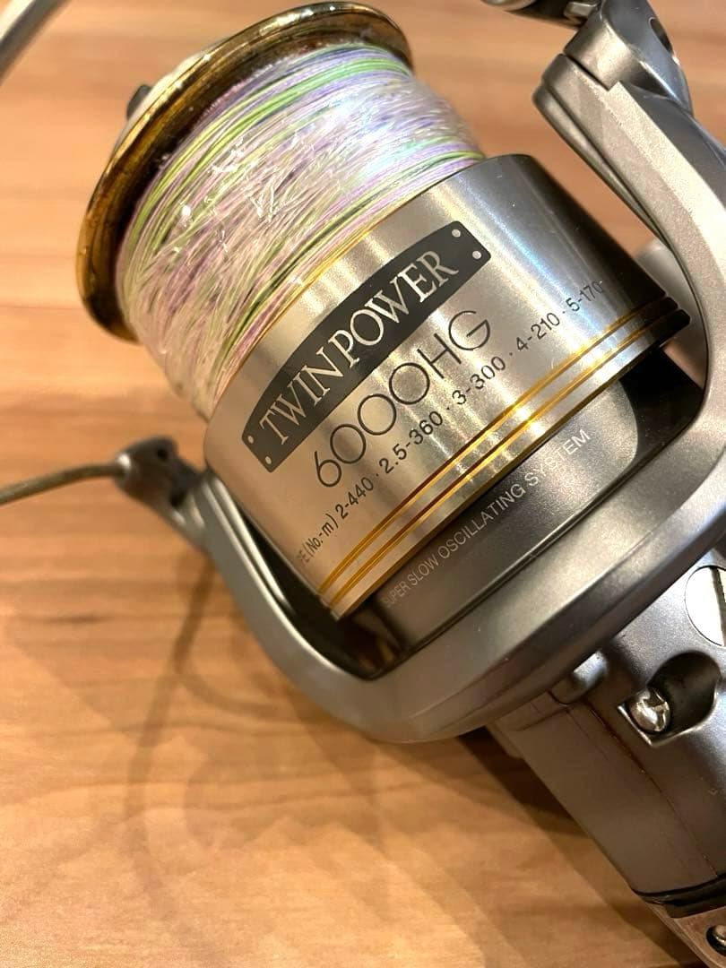 SHIMANO TWIN POWER 6000HG スピニングリール シマノ