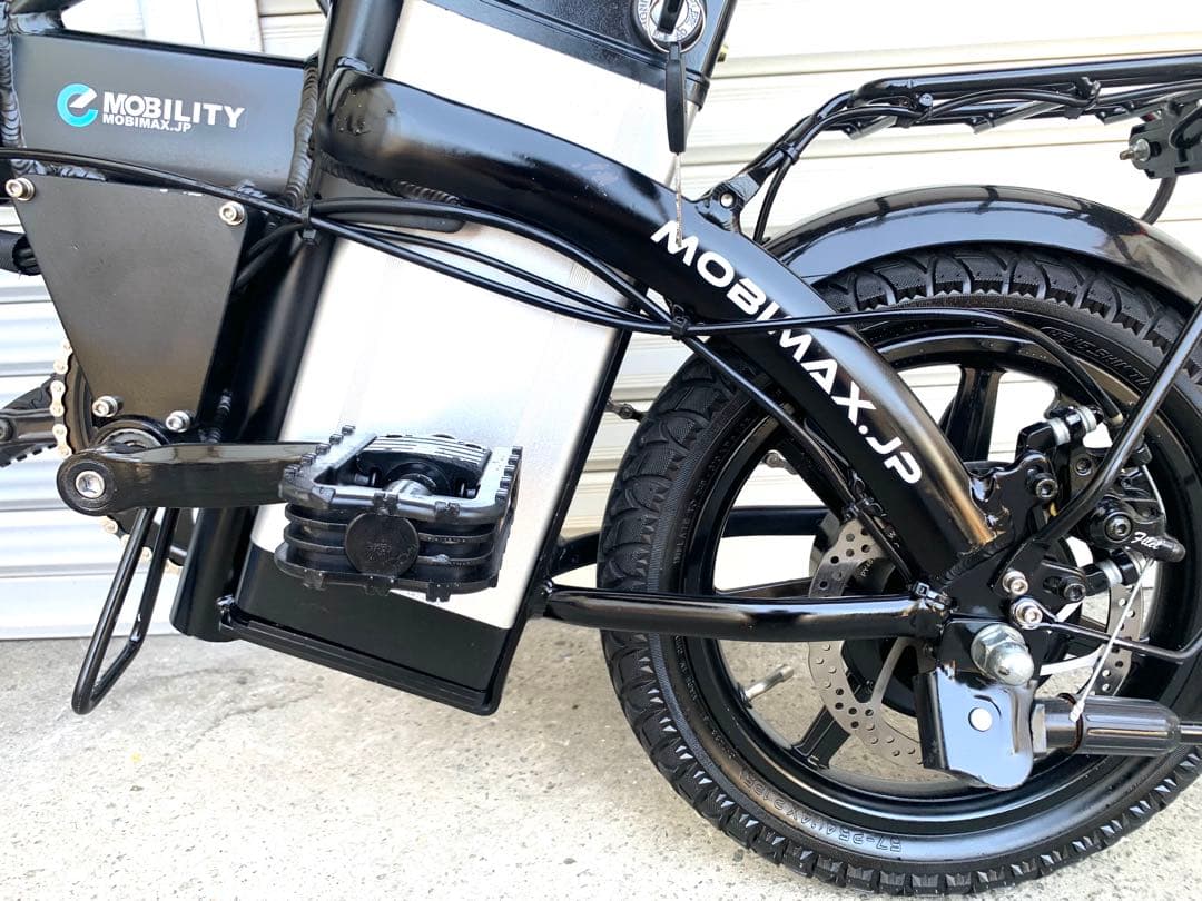 送料無料 ディスク MTB折り畳み電動アシスト自転車BIKE動作確認済