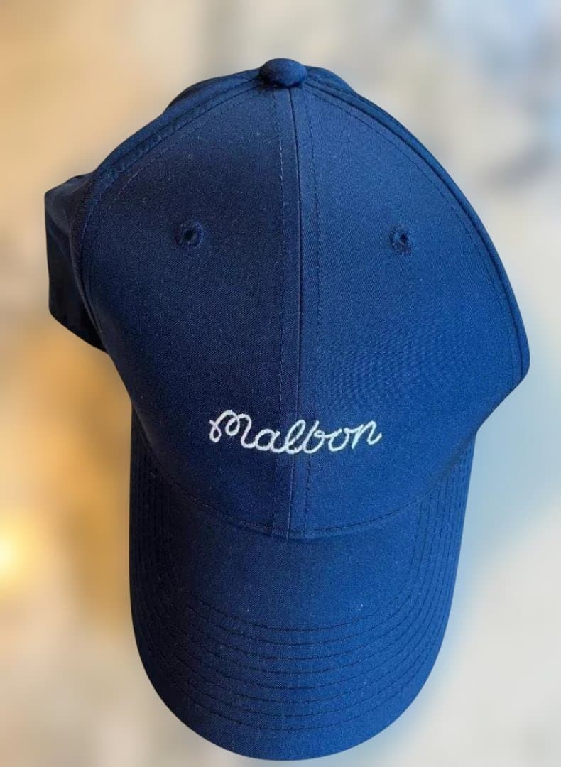 Malbon Navy キャップ