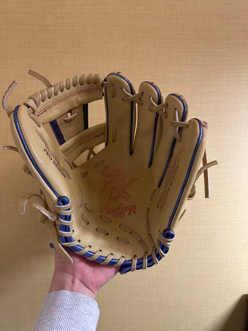 ローリングス 軟式 内野手用 グローブ HOH LLIC キャメル