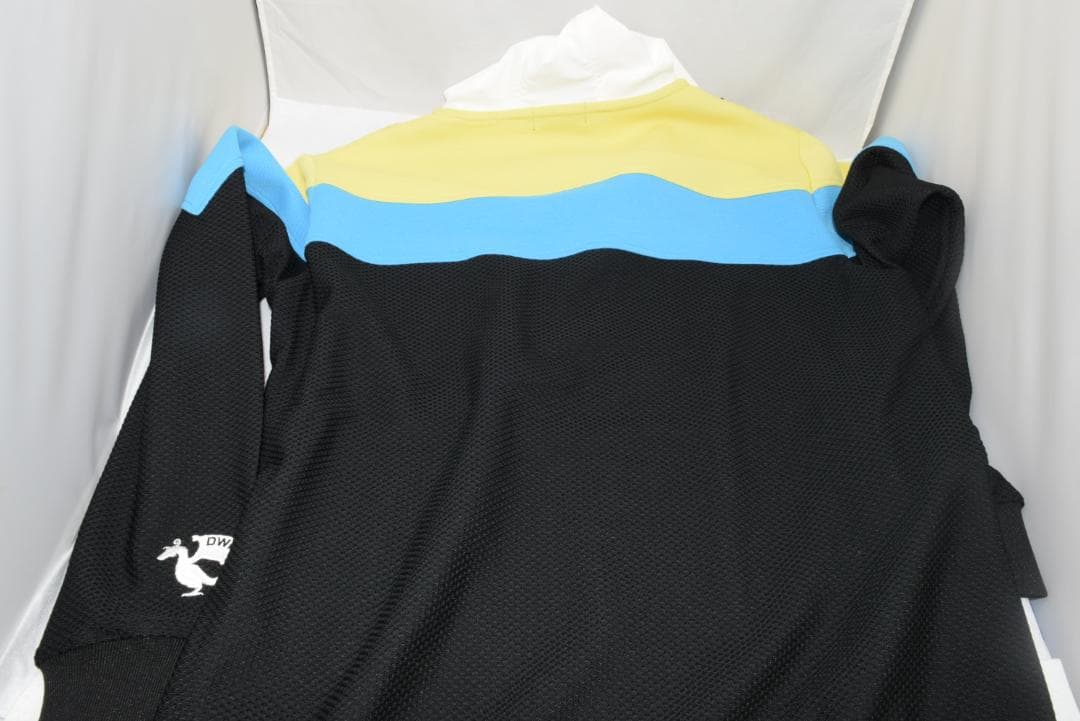 新品☆ダンスウィズドラゴン DRY&UV ボンディング ジャージ☆黒☆Lサイズ