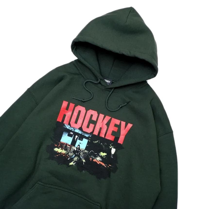HOCKEY　スウェット　パーカー　ダークグリーン