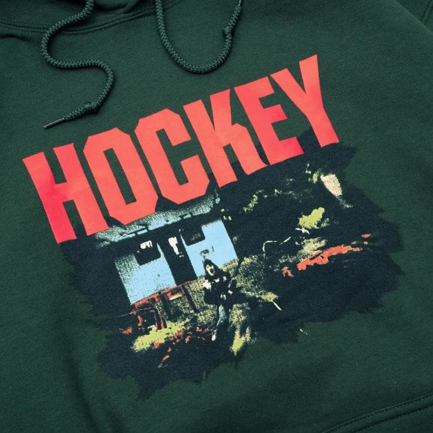 HOCKEY　スウェット　パーカー　ダークグリーン