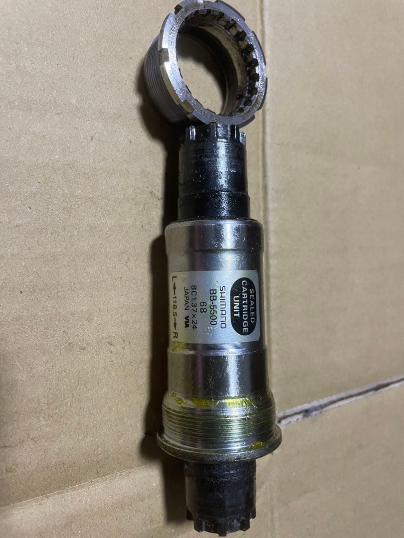 Shimano 105 5500系クランク、ブレーキ、RD、セット