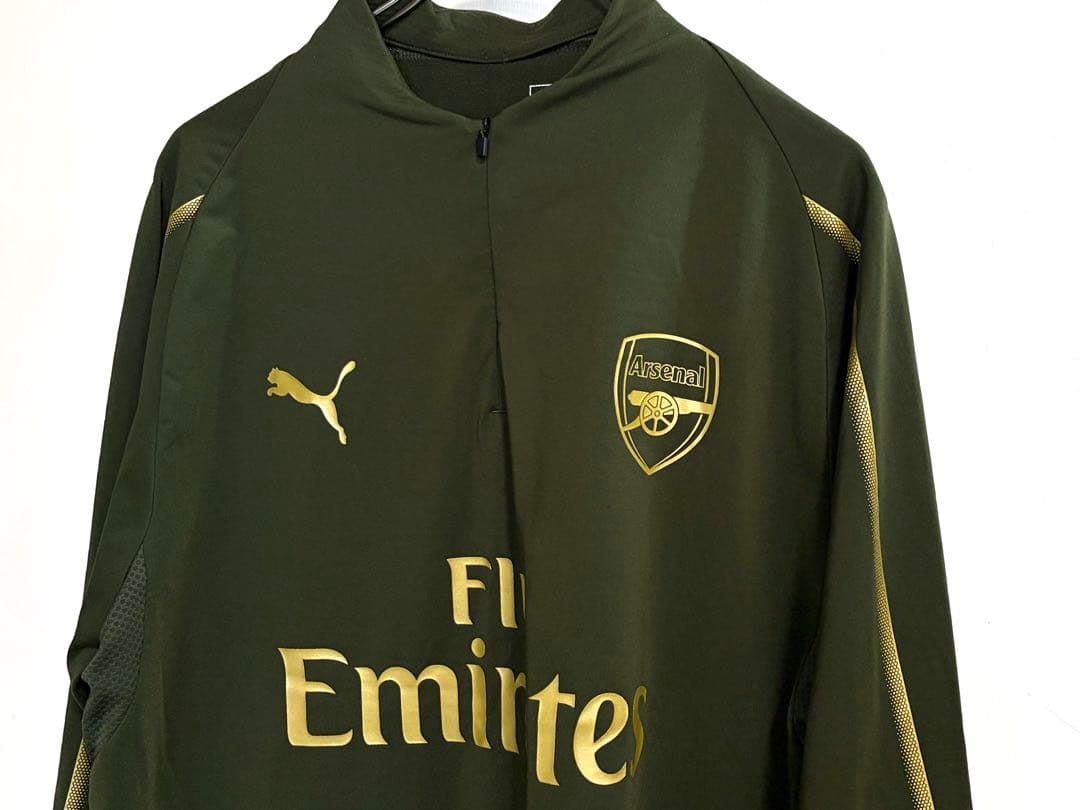 PUMA アーセナル 18-19 ジップトップ トレーニングウェア XL