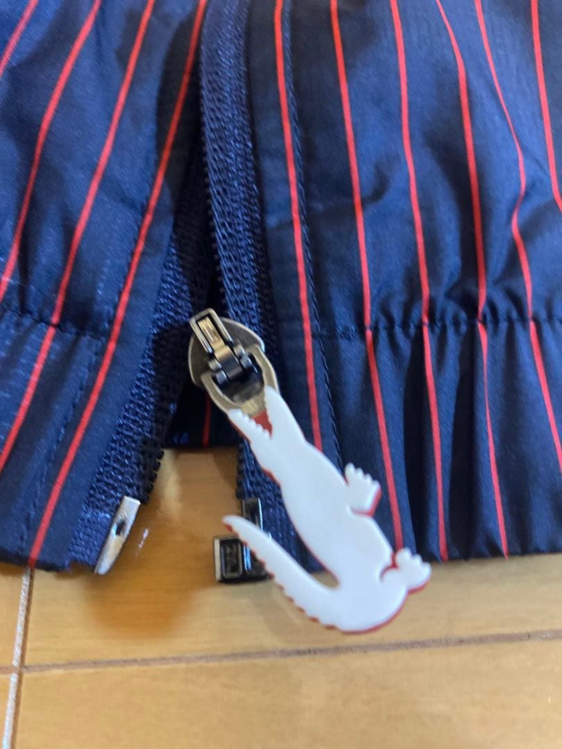 LACOSTE SPORT 撥水ストライプジップゴルフジャケット