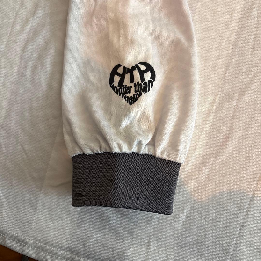 umbro ×HTH ホワイト グレー 長袖シャツ